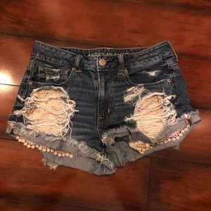 American Eagle jean shorts
